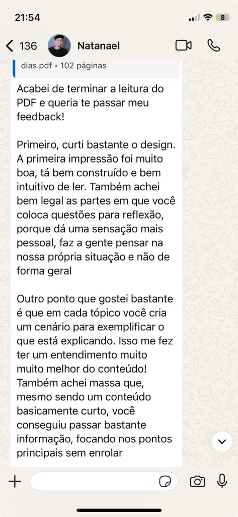 Depoimento Natanael - Clareza financeira